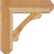 Ekena Millwork Legacy Craftsman Rough Sawn Bracket w/ Offset Brace, Western Red Cedar, 8"W x 26"D x 26"H BKT0806X26X26LEC04RWR - alternate 3